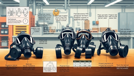 Mastering the Art of Gas Mask Selection: Key Criteria to Consider