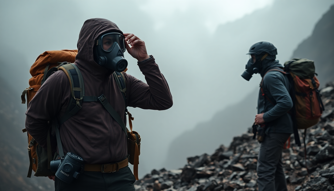 Gas Masks for Backpackers – What to Keep in Mind?