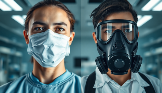 Can Gas Masks Replace Medical Masks?